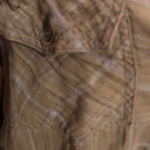 C&C California button down plaid med